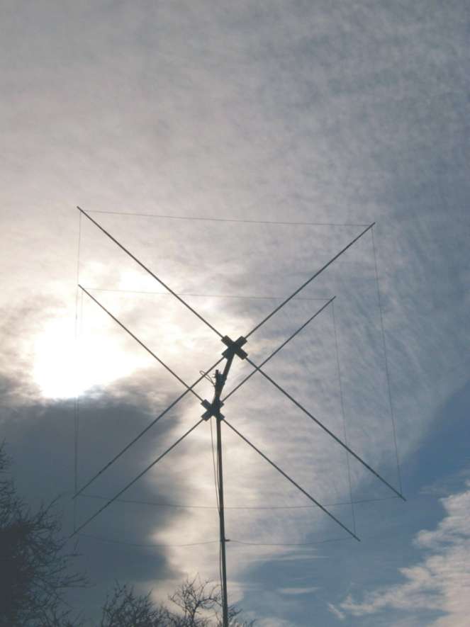 [34+] Antenne Quad 2 éléments 11m